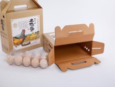 土鸡蛋30只箱